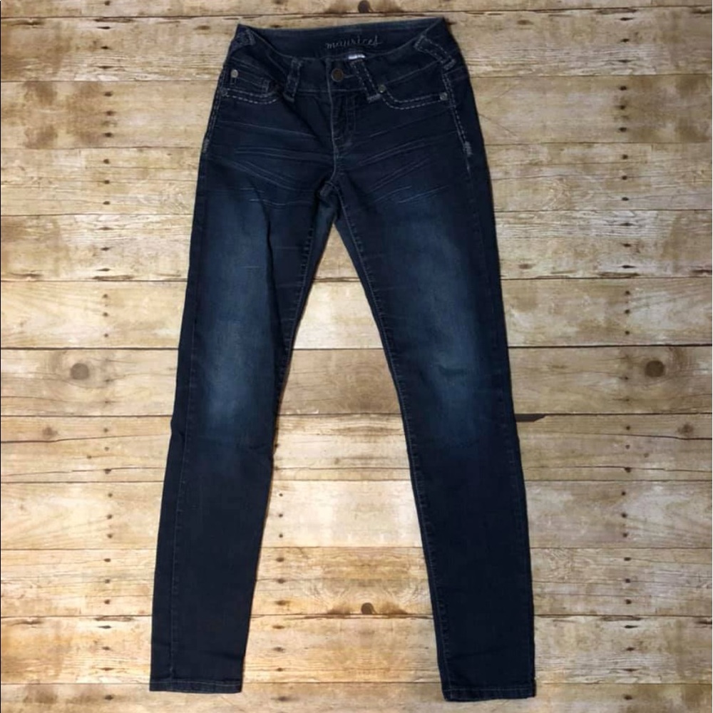 Maurice’s dark wash skinny stretch Jeans